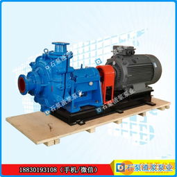 100zjg i b42渣漿泵尾礦泵洗煤廠渣漿泵廠家